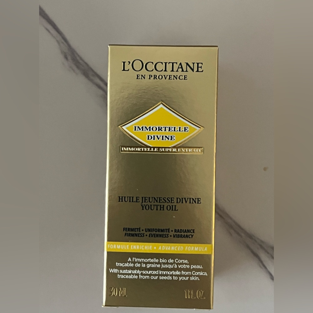 L’occitane Immortelle Divine Youth Oil BNIB
